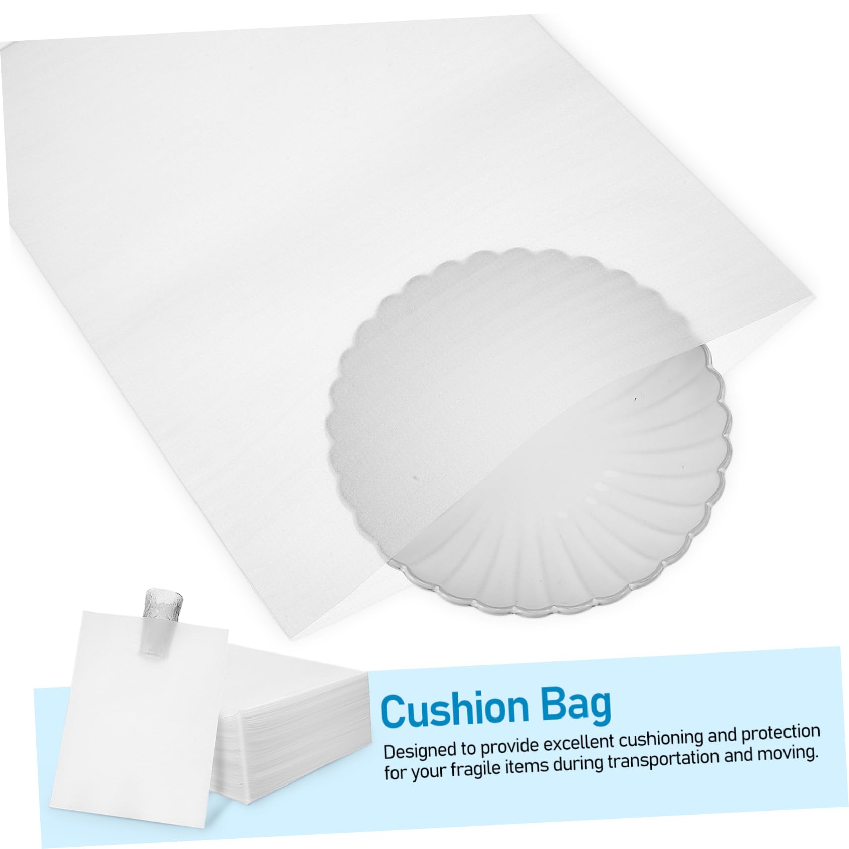 Mipcase Sacchetti di Schiuma Pacchi Spedizione 100 Pezzi per 30x40cm Imbottitura Protettiva e Capacità Elevata per Imballaggio e Trasporto per Oggetti Fragili