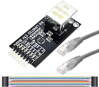 DKARDU LAN8720 Module Smart Electronics LAN8720 Module Ethernet transceiver with 1m CAT5 Network Cable Dupont Cable for arduino DIY