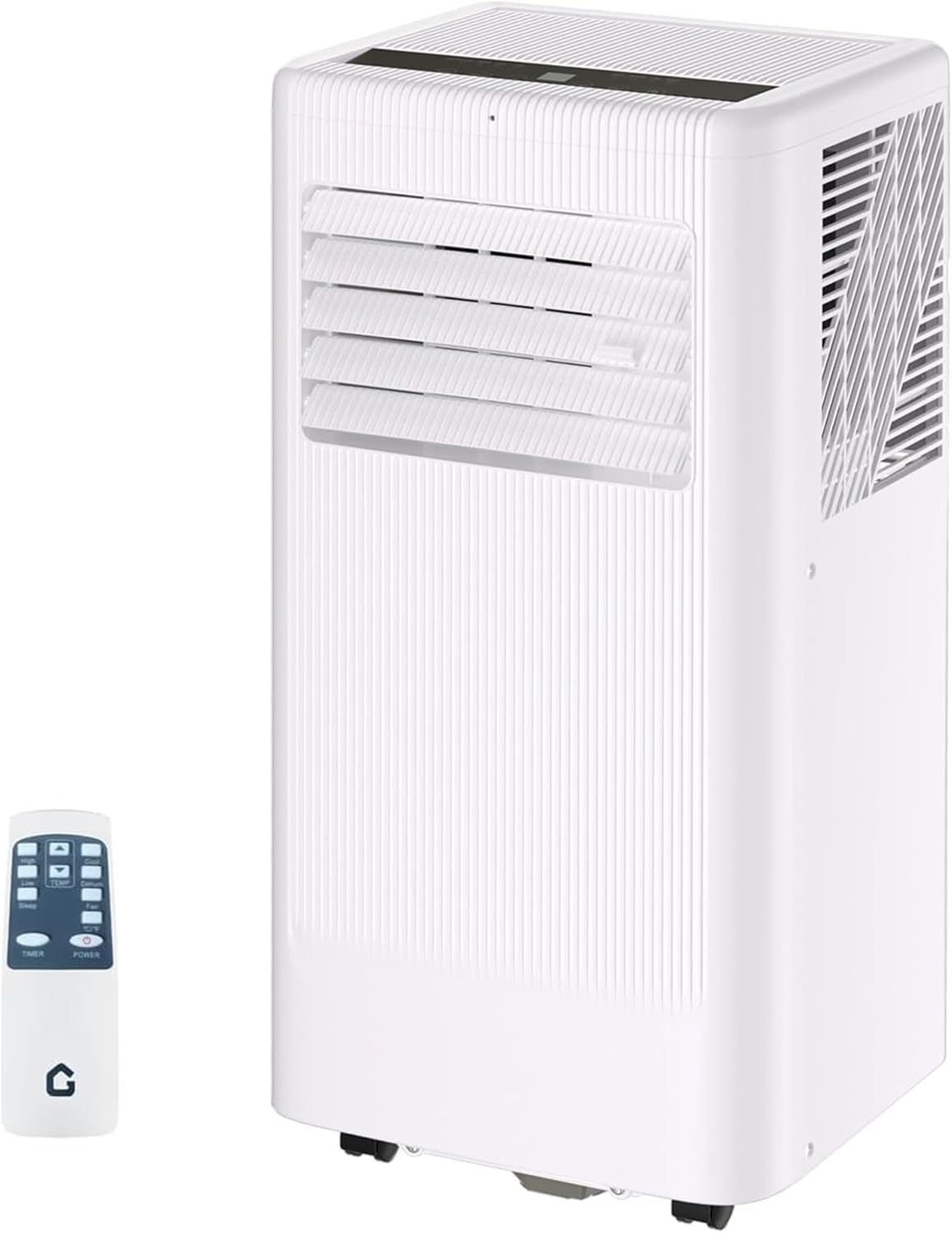8000 BTU Portable Air Conditioner Cools Up to 420 Sq Ft 3-In-1 Portable AC Unit With Remote Control
