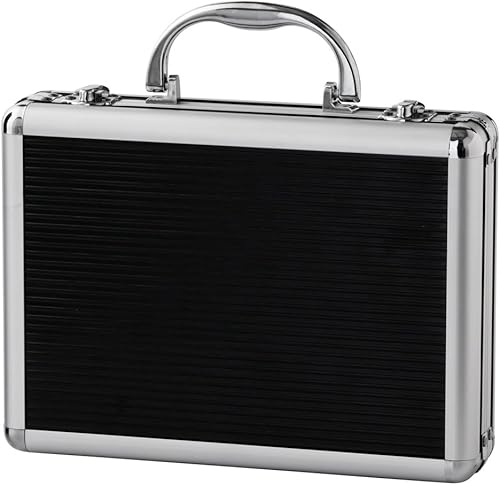 Legion - Estuche de dardos de aluminio con capacidad para 9 dardos de punta de acero y punta suave con espacio adicional para mantener los vuelos en