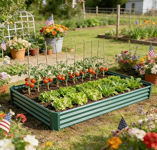 Cama de cultivo rectangular con base abierta para un drenaje óptimo de flores 4