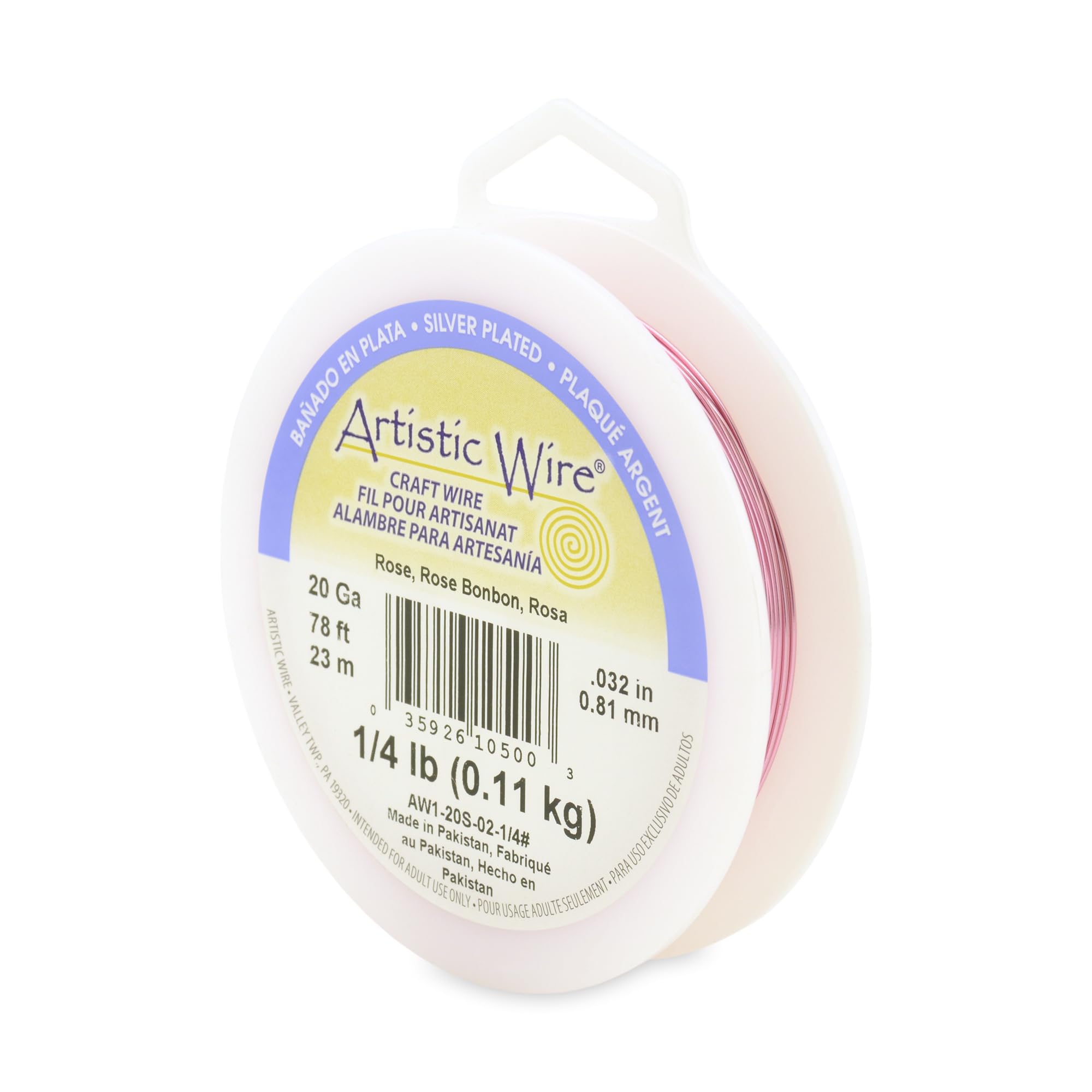 Artistic Wire rosa, el alambre que da vida a tus decoraciones y tocados