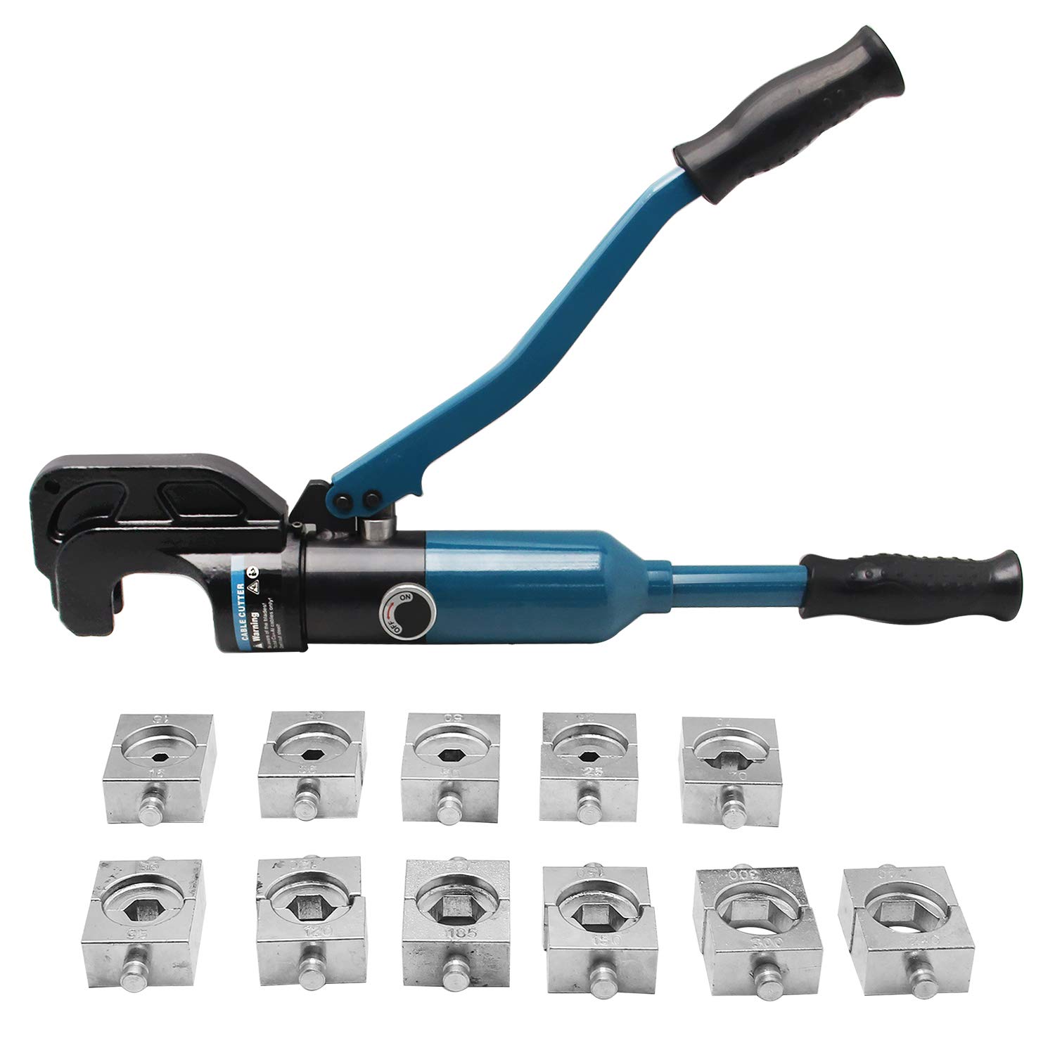 NEWTRY Hydraulic Crimping Tool KYQ-300 for AL/Cu Conductor Range 16-300mm2 with Safety Valve Inside High Quality