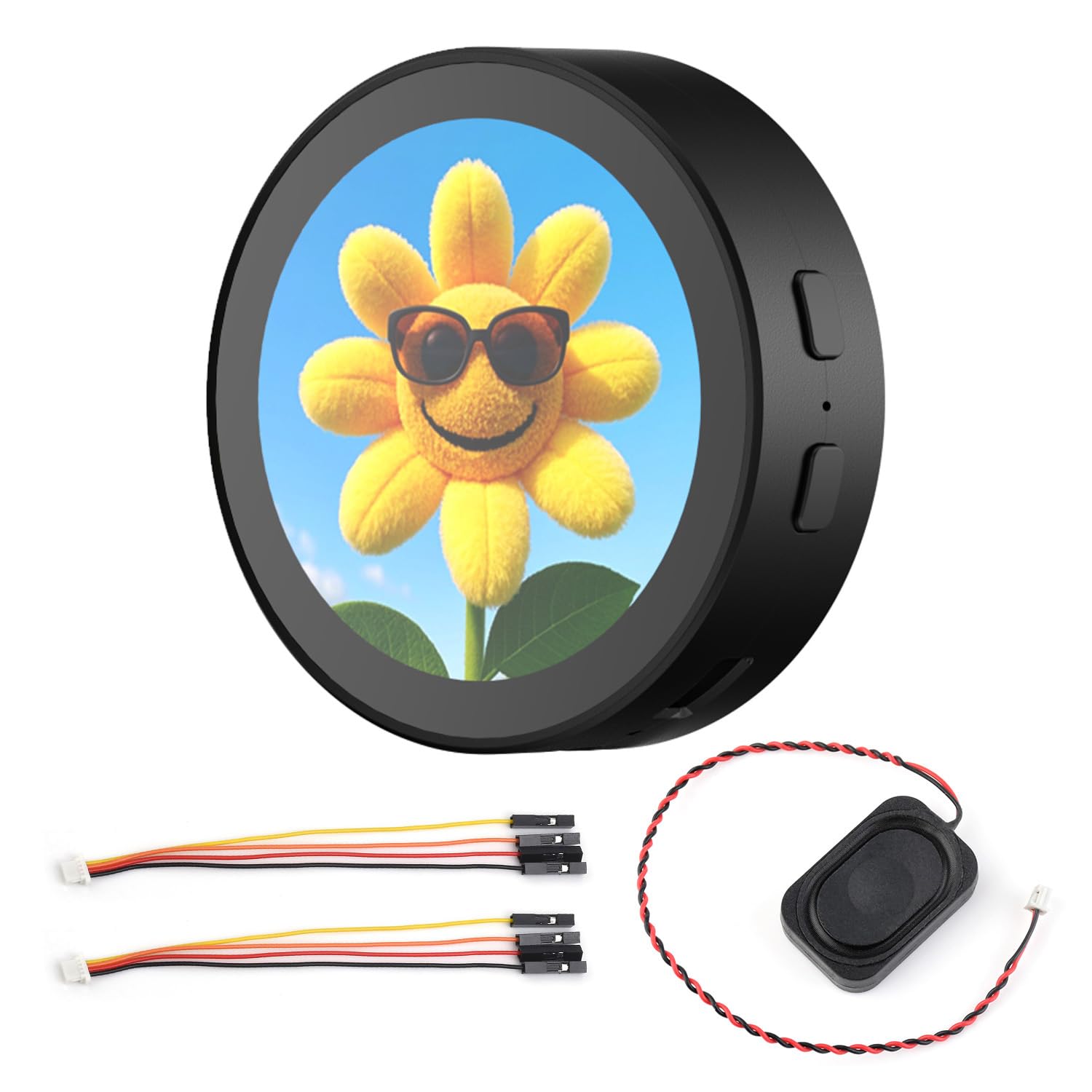 Waveshare ESP32-S3 1.85inch Round LCD Development Board, 360×360, Supports Wi-Fi & Bluetooth BLE 5, AI Speech, Smart Speaker Box, ESP32 with Display