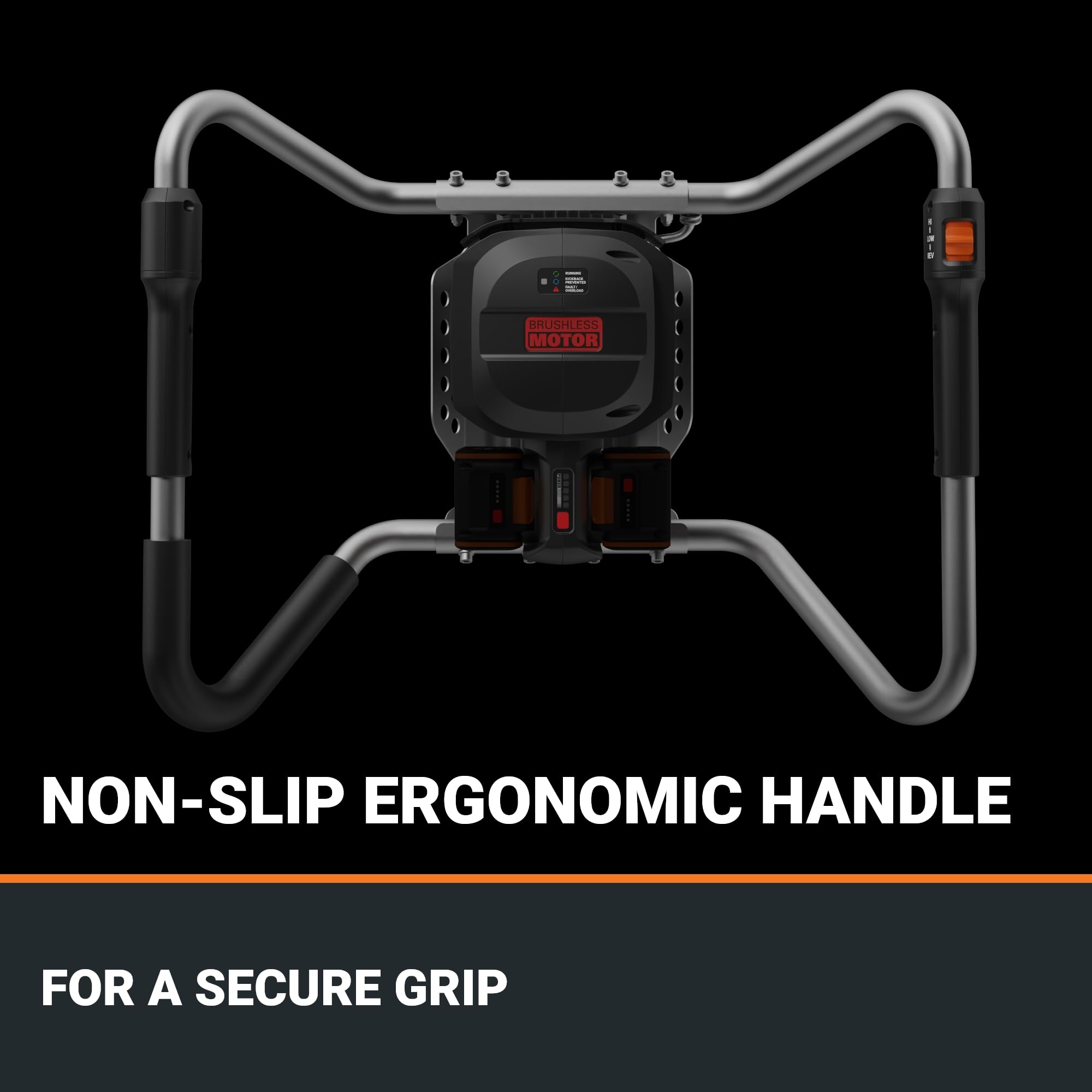 WORX - Barrera inalámbrica de 40 V WG865E.9, ideal para plantar árboles y cavar agujeros, motor sin escobillas y 2 modos, compacta y ergonómica, sin batería ni cargador
