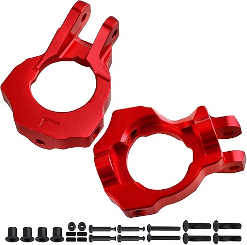 Miniatura 3 de FriHobby Juego de husillo delantero y portador de aluminio para 110 Losi Tenacity Todo Nudillos de dirección y concentradores C para actualizaciones