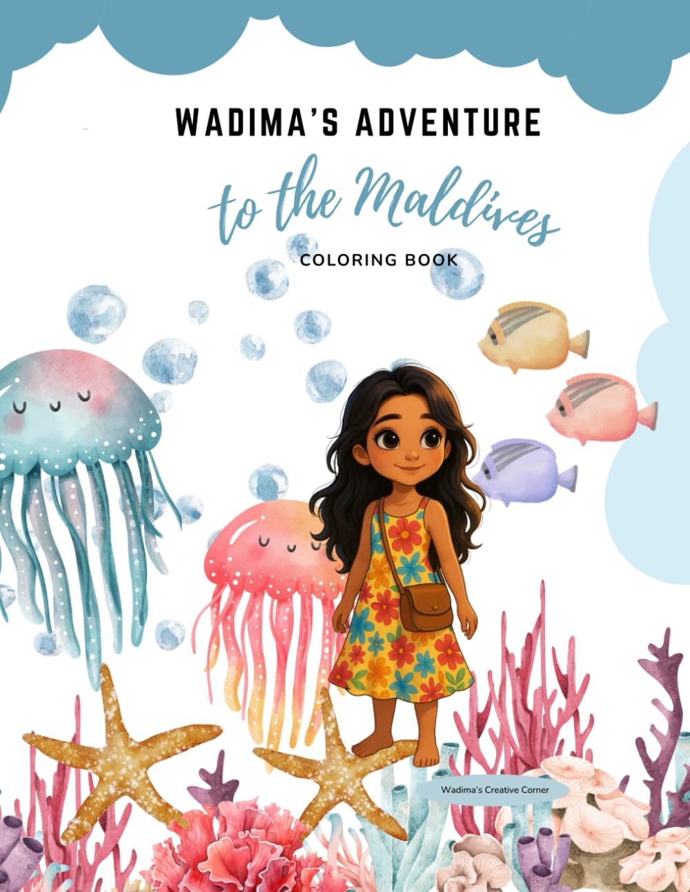 Coloriage magique Maldives Wadima pour s'occuper en voyage