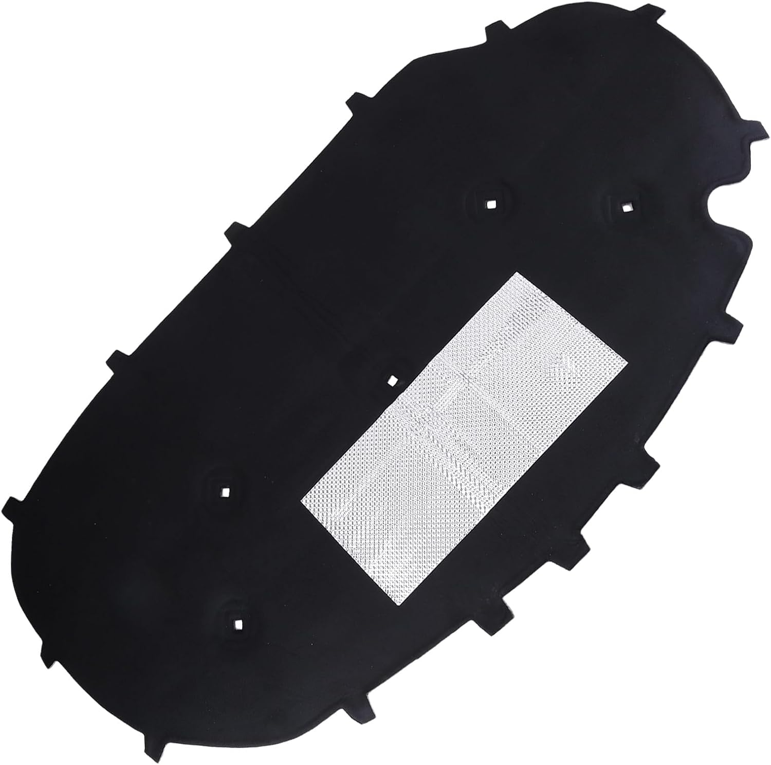 Under Hood Insulation Pad for Golf GTI Jetta SE SEL 2010-2014 2.0L 2.5L Front Engine Cover Hood Bonnet Insulation Pad Soundproof Cotton Heat Insulation Pad Mat Replace 5K0863831A 5K0863831C 5K0863831G