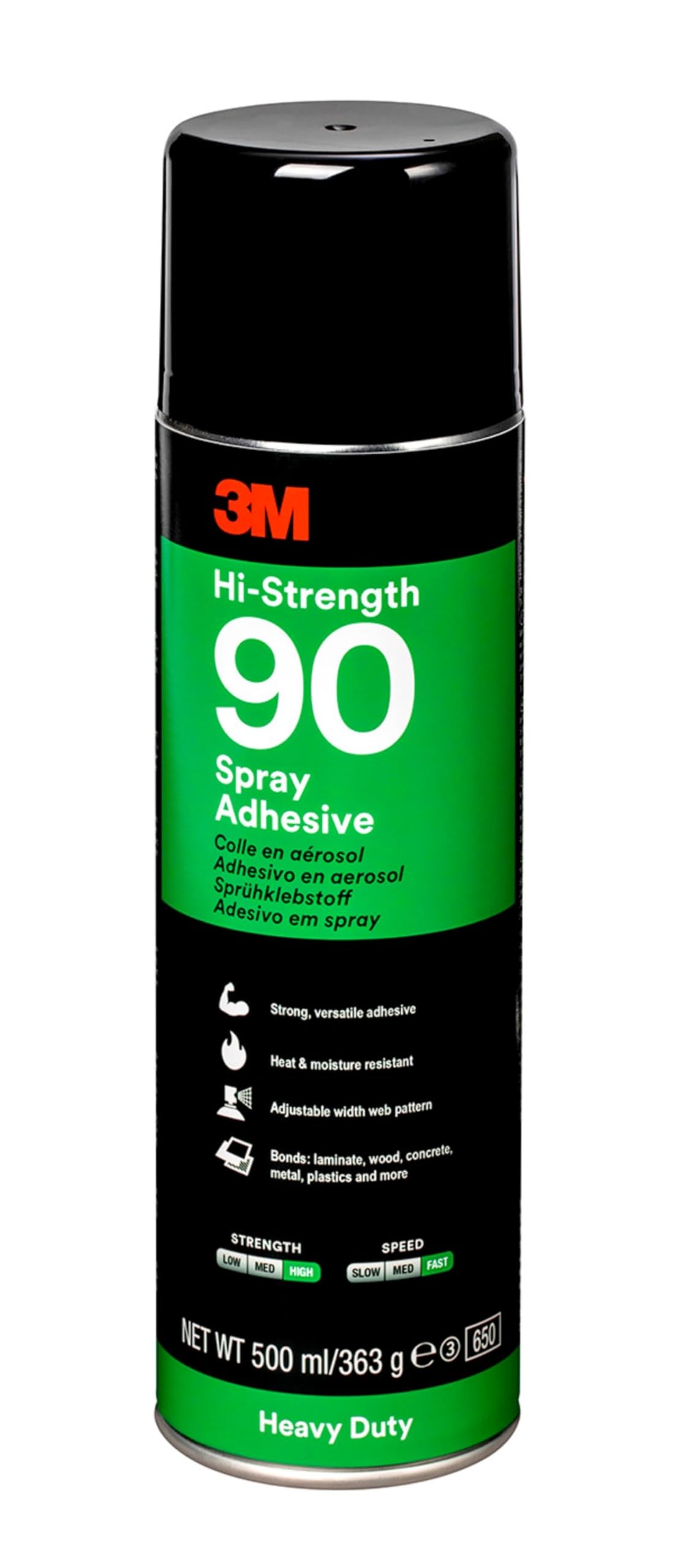 3MSpray90 High Strength Adhesive, 500 ml