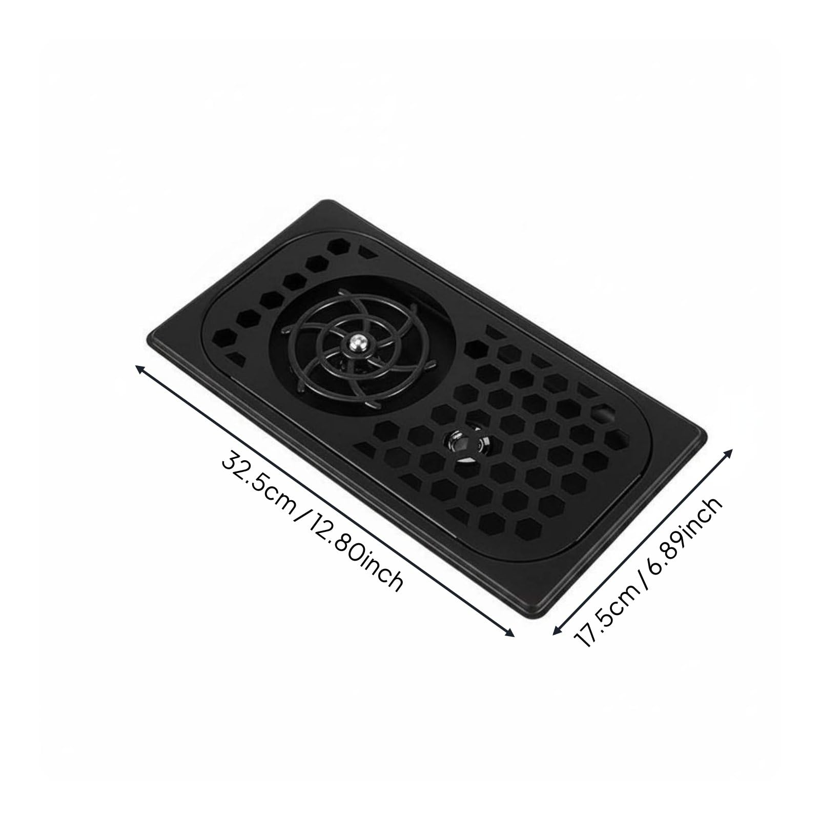Amagogo Lavavajillas de Acero Inoxidable Limpiavasos Rociador Lavador de Tazas Enjuagador de Vasos con Salida de Agua Multiángulo y Limpieza Rápida Adecuado para Baristas Restaurantes, Black, M2