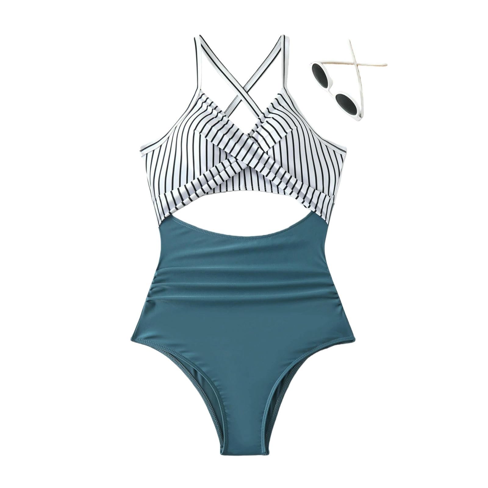 Maillot de bain push up gainant ventre plat pour affiner la silhouette à la plage