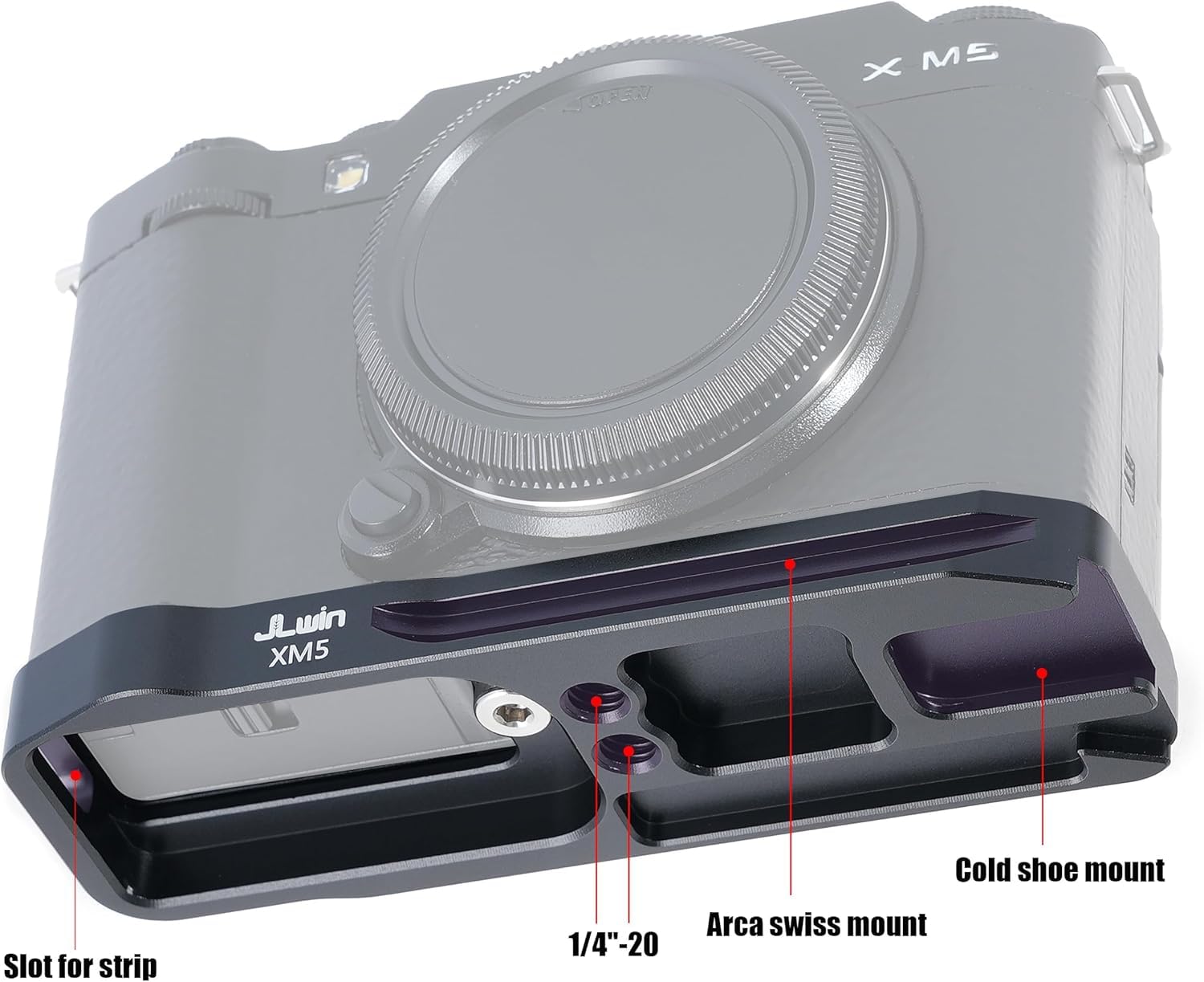 Amazon.com : Hersmay Fuji XM5 Camera Quick Release Base Plate for