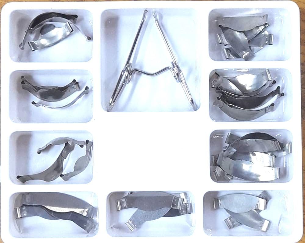 NMD Dental Clip Contoured Metal Matrices (36 Pcs)-image-36