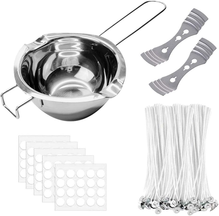 120 Pcs Candle Wicks, Candle Making Kit Candle Wicks with 120pcs Wick