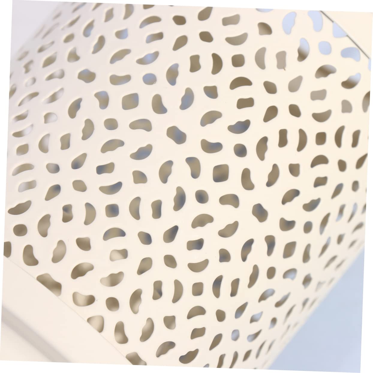 Cabilock Desktop Adornment Restaurant Candlestick Retro Decor Tealight Candle Holder Tea Lights Candle Holder Tablescape Decor Candlestick for Restaurant Decorations Hollow Out White