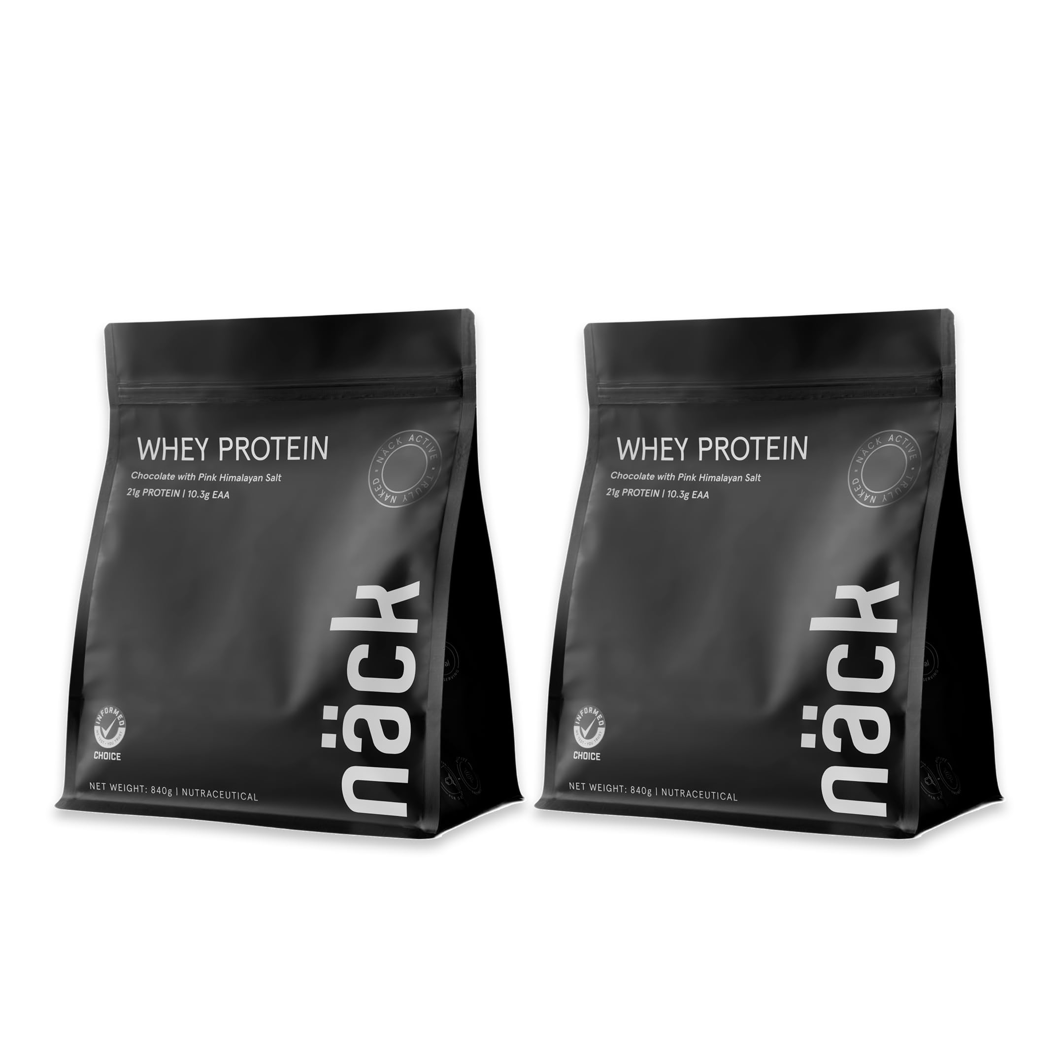 Whey Protein Chocolate 840G | Whey Isolate & Concentrate Blend I Sourced From Europe | 21G Protein | 10.3G Eaa | Developed By Sport Nutritionists | Informed Choice Certified | Chocolate With Pink Himalayan Salt