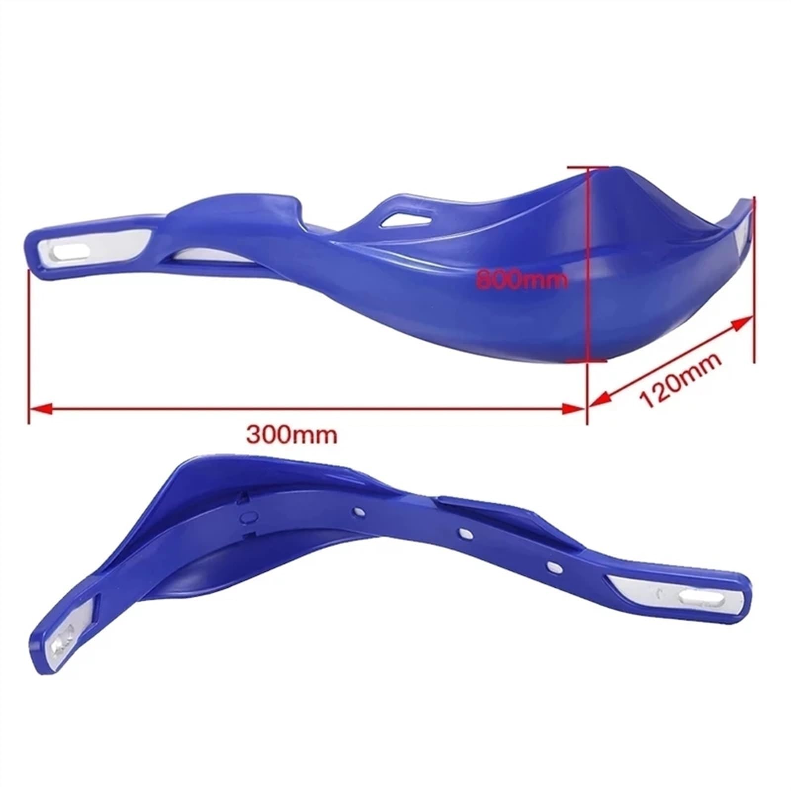 Componentes Protectores De Mano para Manillar Motocicleta 22MM Y 28MM para Suzuki(Orange)