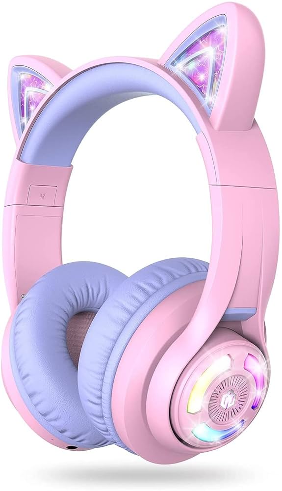 猫耳ヘッドフォン LEDライト付き Amazon.co.jp: YaPanda ヘッドフォン かわいい 猫耳 Bluetooth