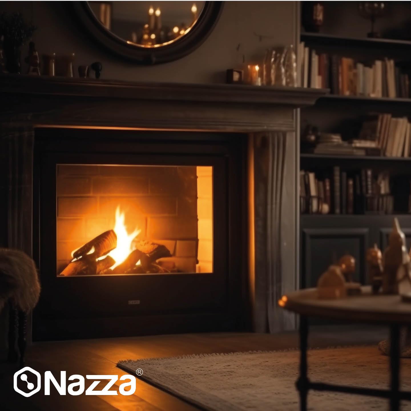 Nazza Pintura Anticalórica Negra Mate - Pintura Alta Temperatura (Hasta 650ºC) - Pintura especial para Estufas, Pinzas Freno, Chimeneas, Hornos, Barbacoas o Motor - Formato 750ml