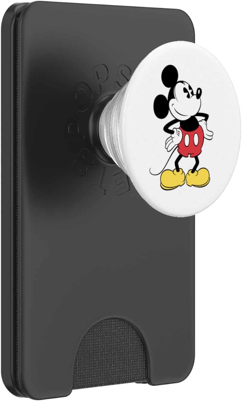 Disney Mickey Mouse Hands on HIPS Pose PopSockets PopWallet for MagSafe