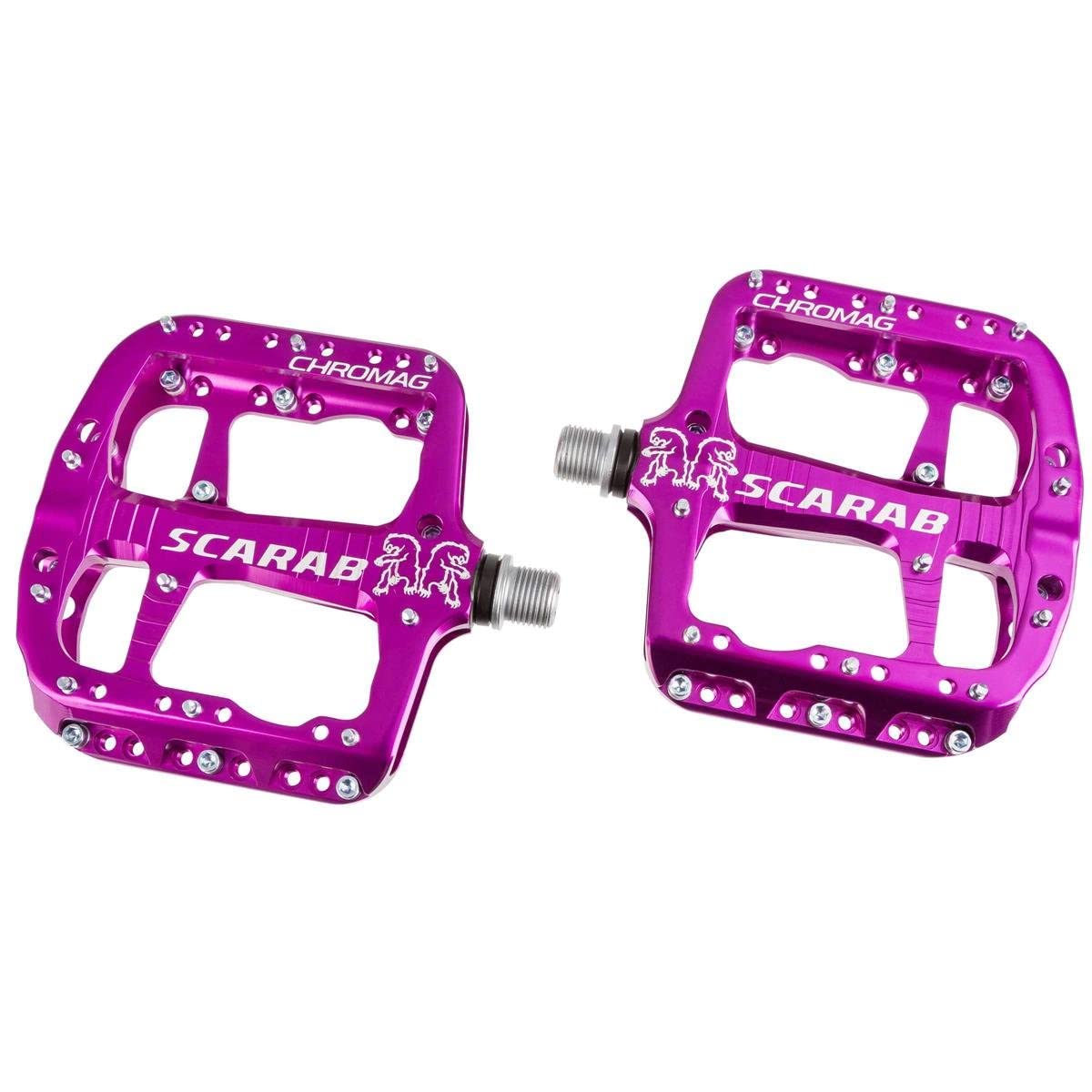 CHROMAG SCARAB MTB ペダル【新品/未使用】 Amazon.com : Chromag Scarab Pedals Purple, Pair : Sports & Outdoors