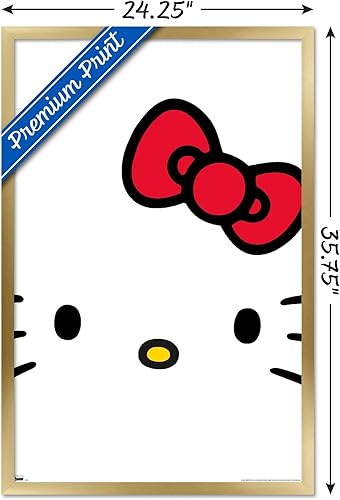 Vista 81 de Trends International Hello Kitty and Friends: 21 Over The Top - Póster de pared de Hello Kitty, 34 pulgadas de largo x 22.4 pulgadas, versión