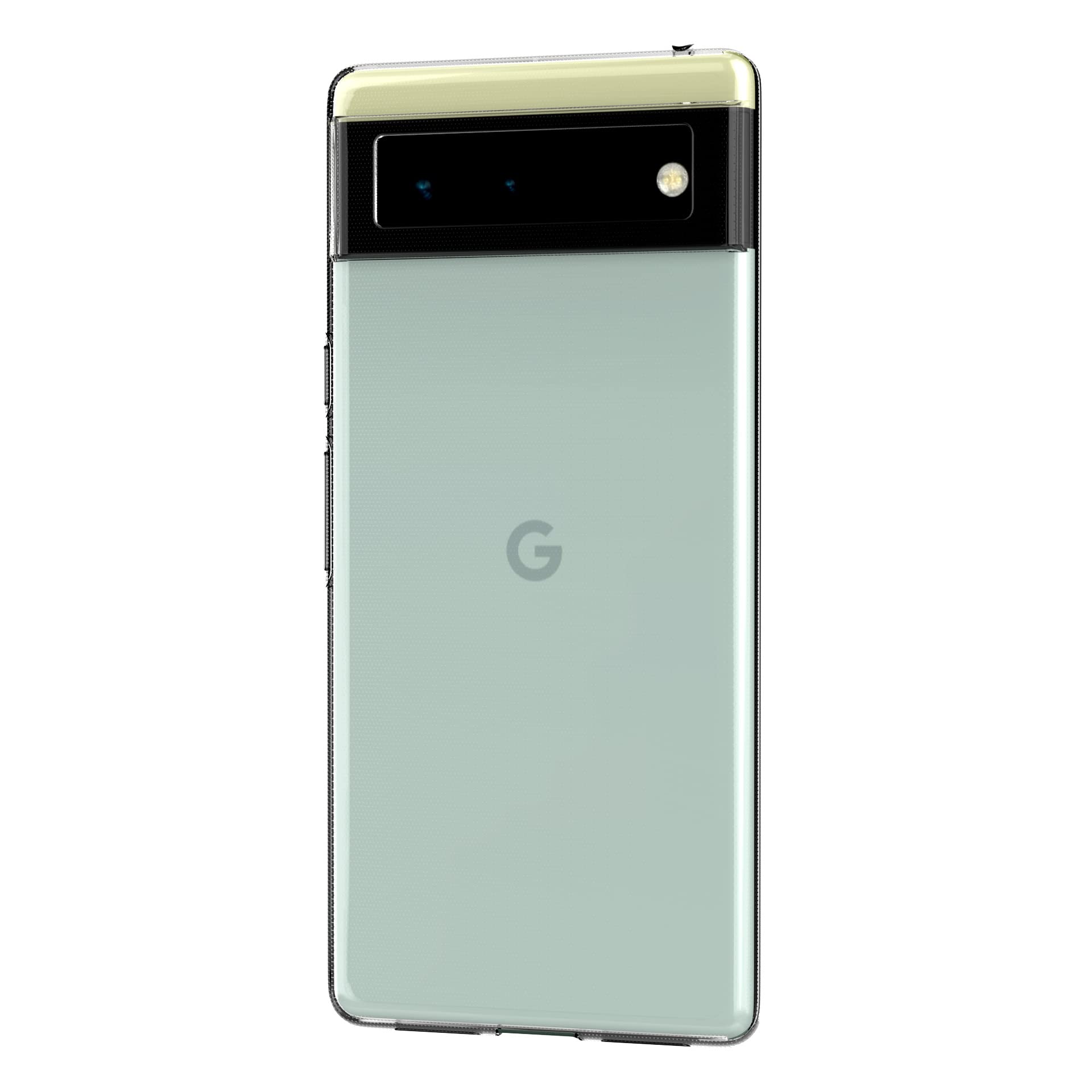 AICEK Handyhülle Für Google Pixel 3 – Transparente TPU Schutzhülle, Kristallklar, Stoßfest, Mit Noppen-Design, 18 Monate Garantie