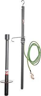 Megger 222070-62 High-Voltage Discharge and Grounding Stick, 70kV