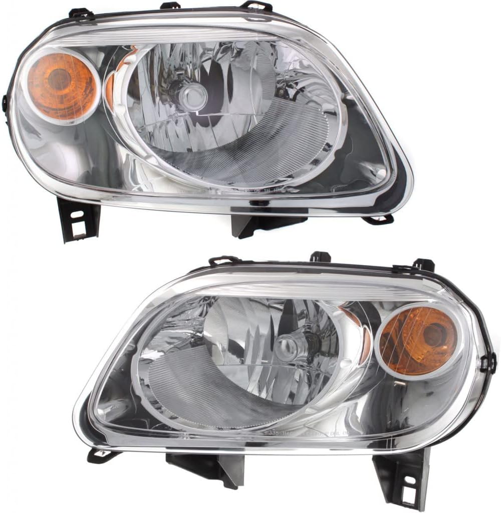 KarParts360 For 2006-2011 Chevy HHR Headlight Assembly Passenger Side w/Bulbs Replaces GM2503262