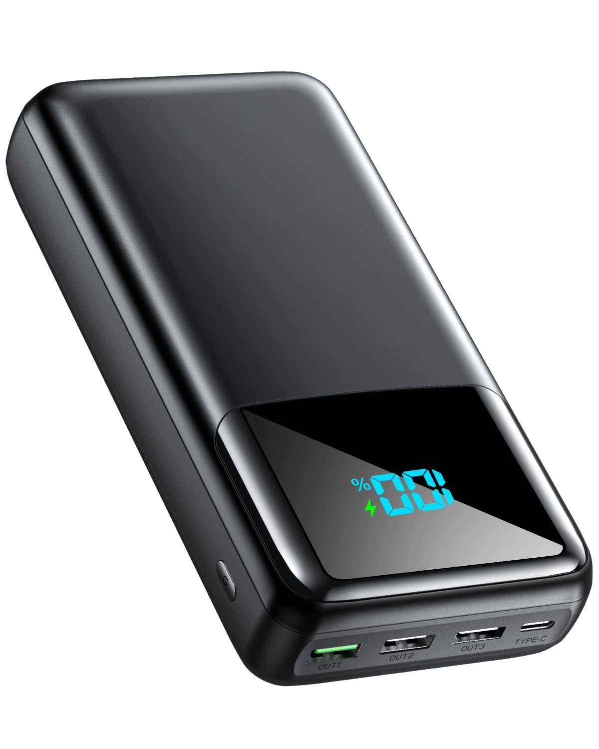 La Banca portatile di potere 50000mAh, porta veloce 5-della tassa 5 di USB C PD 30W | Batteria esterna, durevole per esterni, campeggio, viaggi, compatibile con iPhone/iPad/Samsung/Xiaomi e tutti gli smartphone
