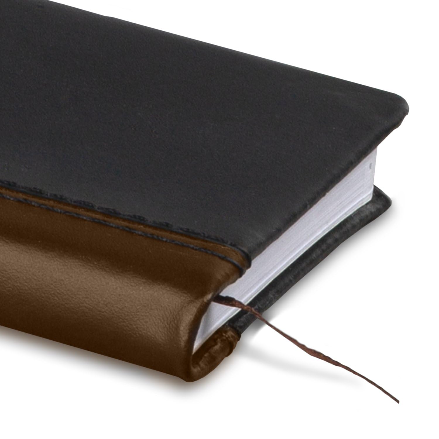 AT-A-GLANCE Agenda 2025 fine, settimanale e mensile, 7,6 x 15,2 cm, formato tascabile, nero e marrone (74020525)