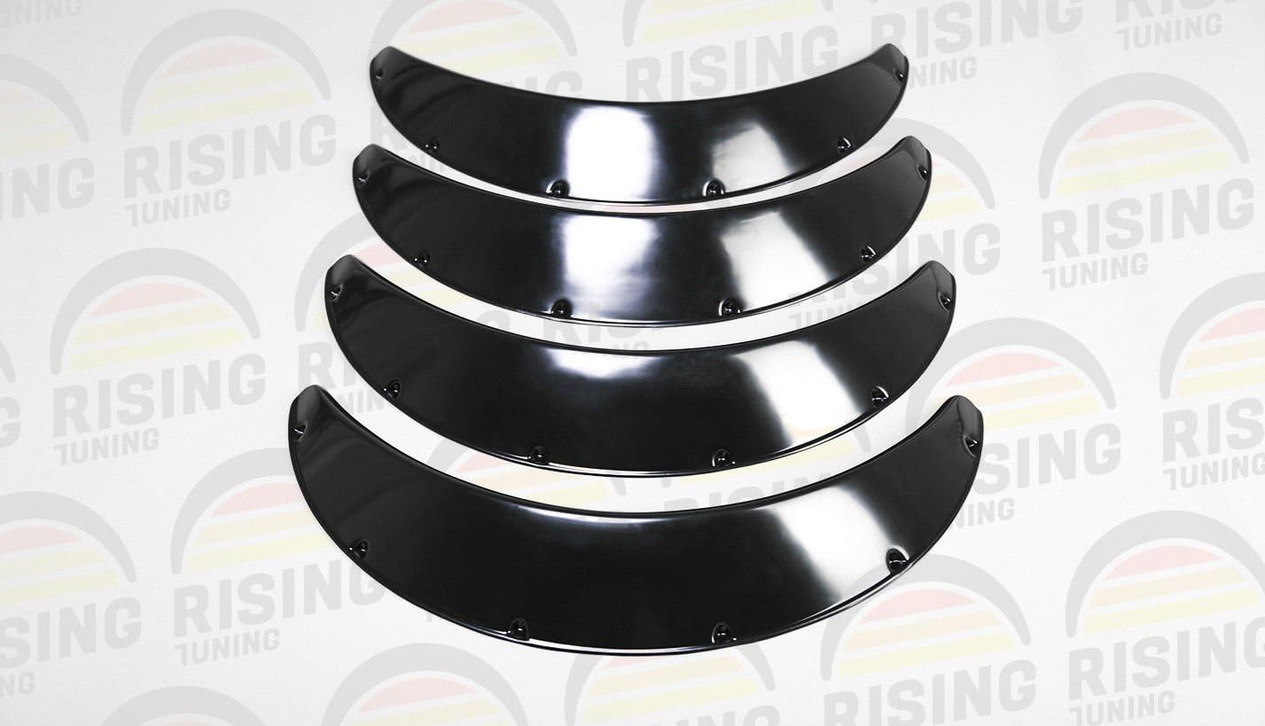 Rising Tuning - Universal JDM Fender Flares 3,5inch (90mm) 4pcs Wheel Arch Overfender Wide Body zg style