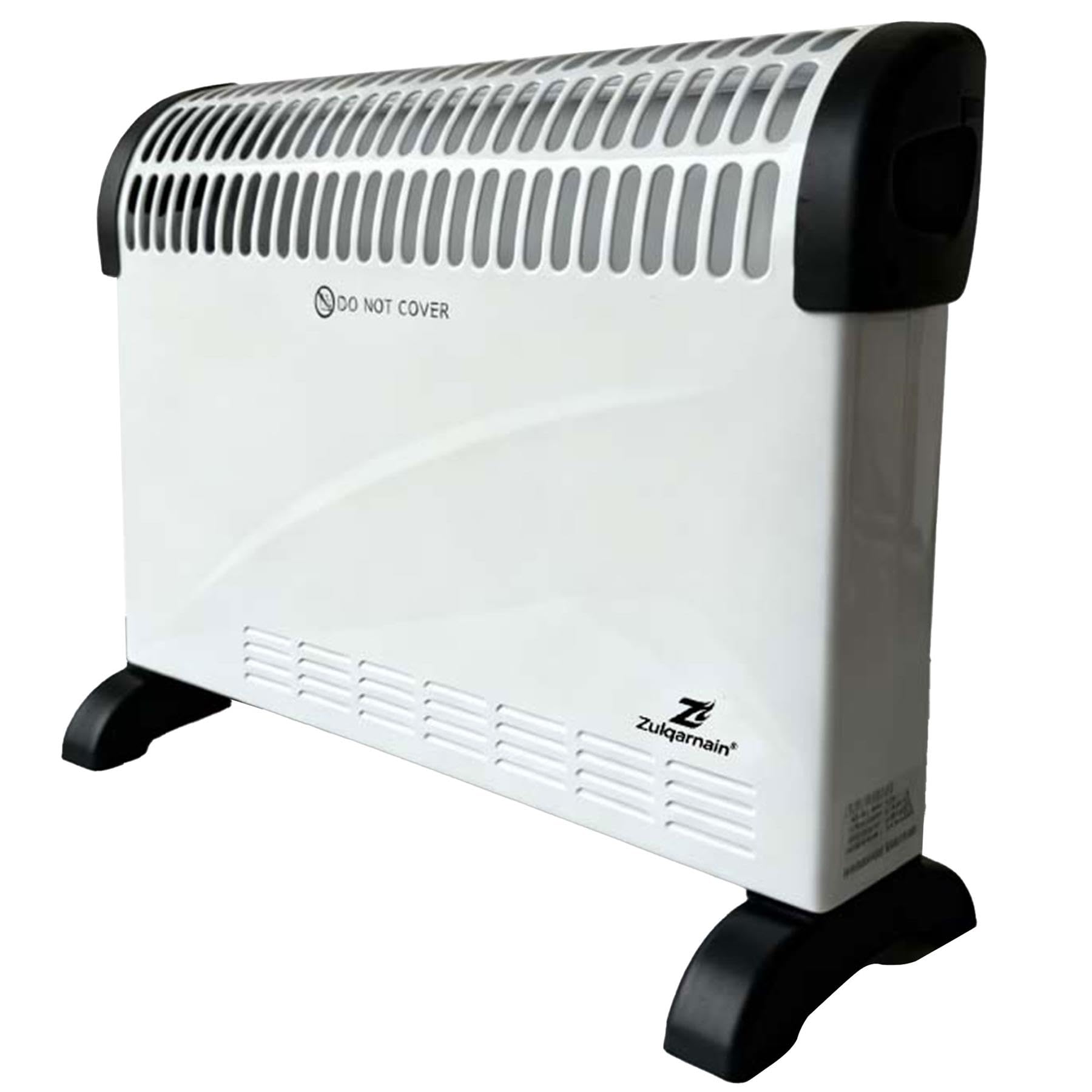 A2Z 2000W Convector Heater With Adjustable Thermostat 2 Heat Settings White
