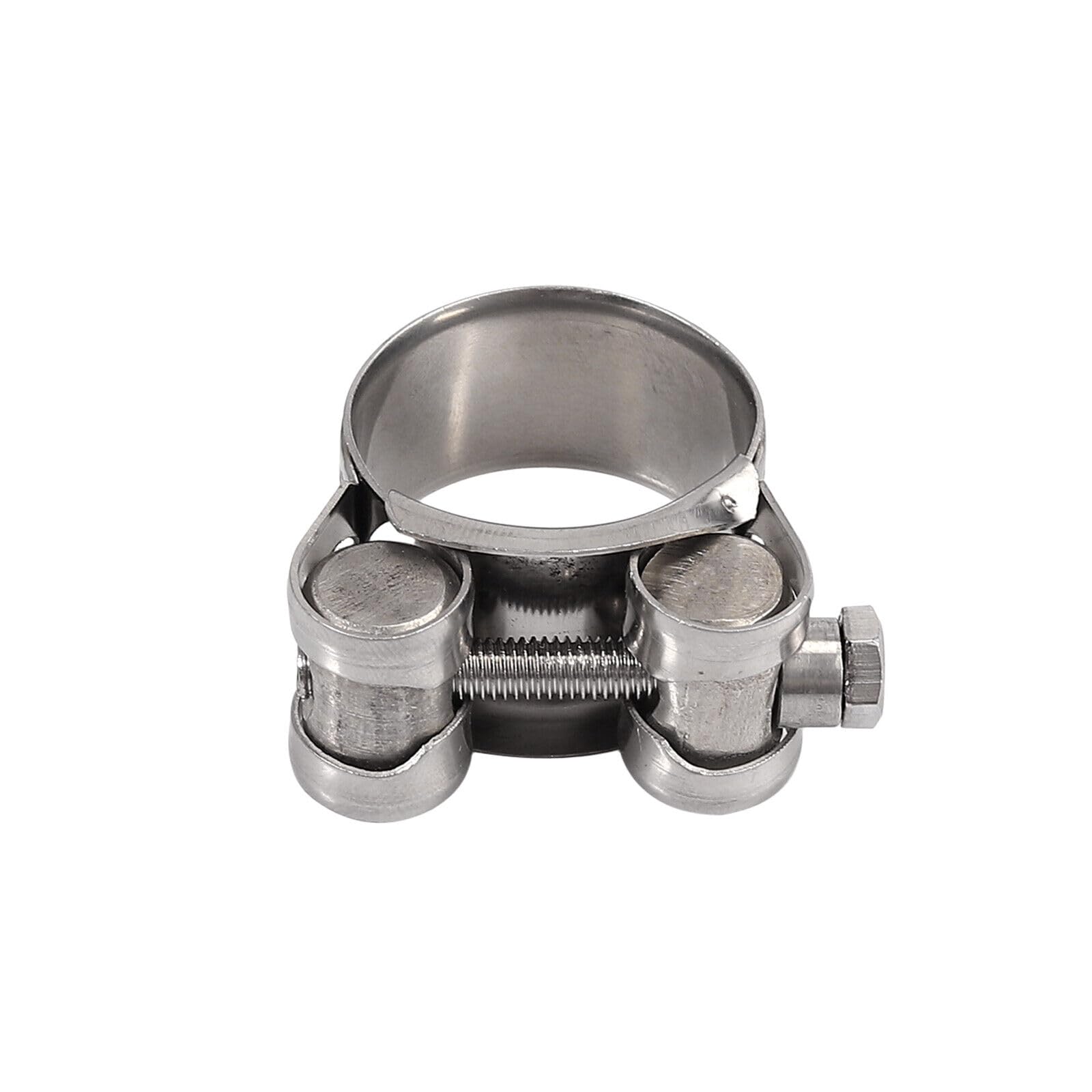 Bohaner Hose Clamps, Pack of 10, 32-35 mm, Joint Bolt Clamp, Stainless Steel, 304 Hose Clamps, Clamps, Clamping Jaw Clamps - Image 4