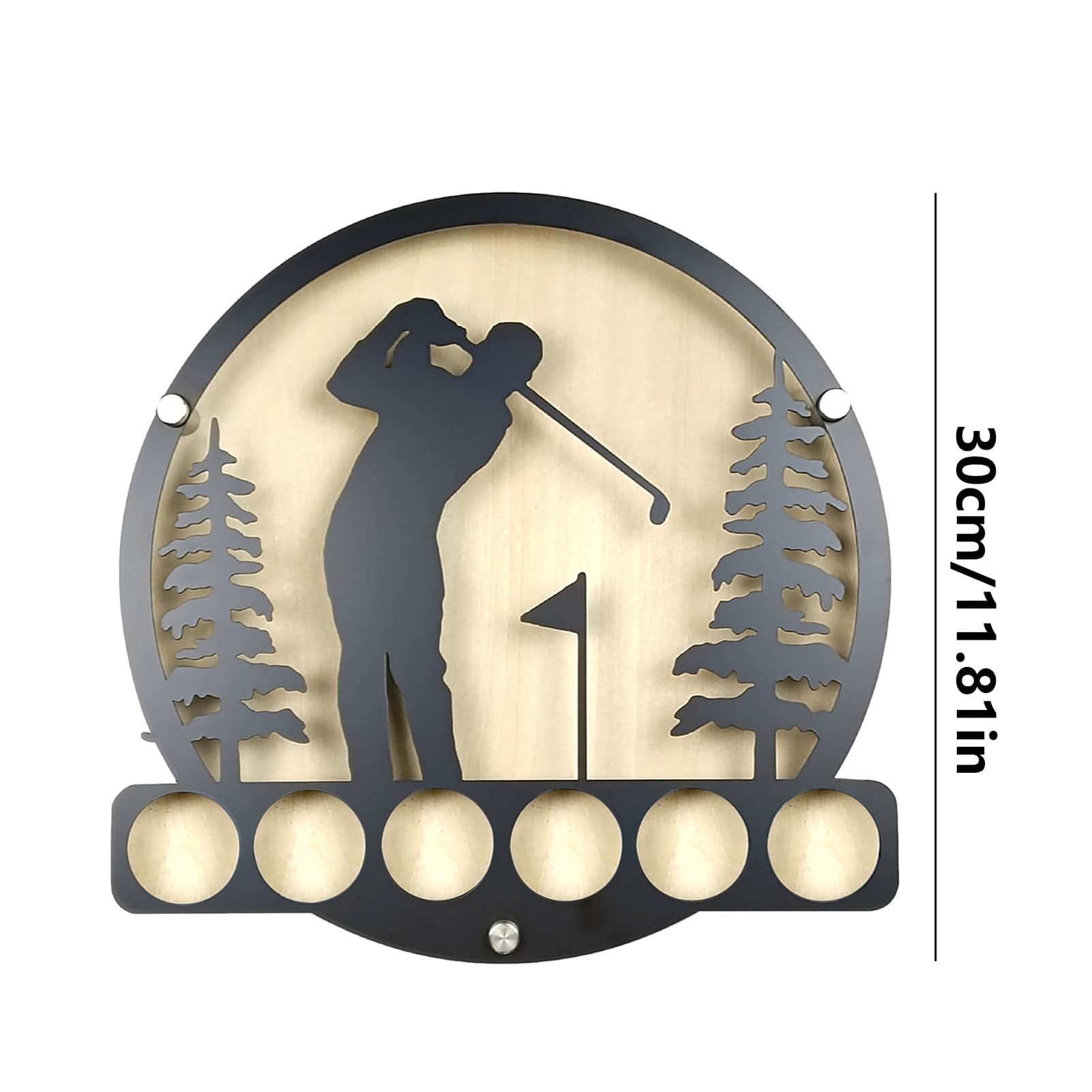 ゴルフボール　ディスプレイ　ケース　収納　ラック Amazon | Memorywuu ゴルフボールディスプレイケース 壁マウント