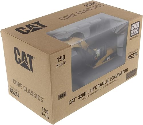 para CAT 320D L Excavadora Hidráulica 1/50 DIECAST Modelo Terminado Car Truck