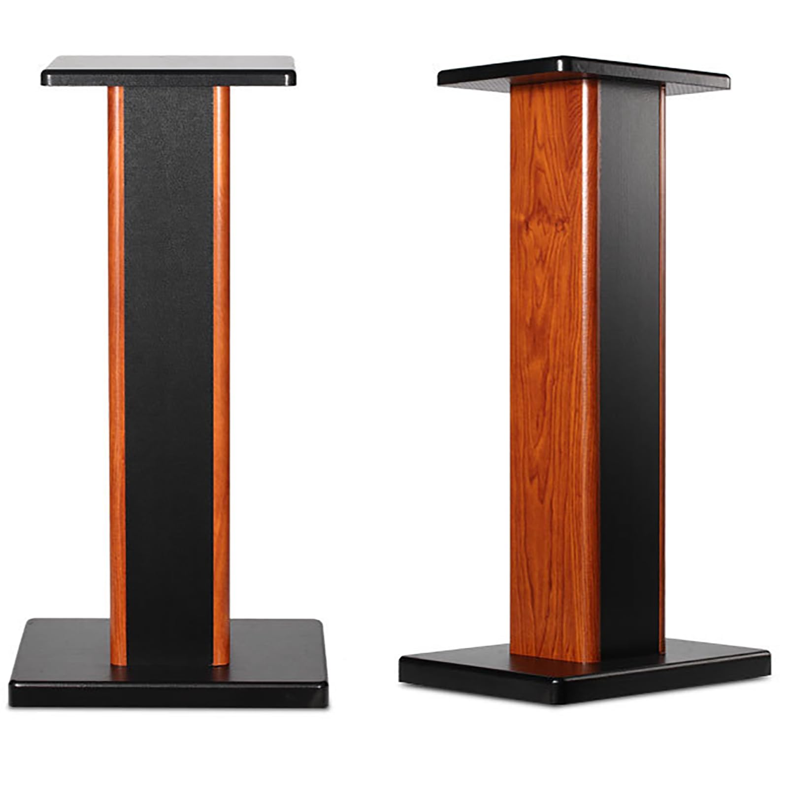 vidaXL Supporti Altoparlanti 2 pz Rovere 30x30x80 cm in Multistrato, stand per altoparlanti, supporto per altoparlanti da tavolo, supporto per altoparlanti surround