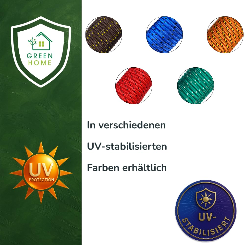 Seil 8 mm 40 m - 2 Stück-Set - Polypropylenseil PP, 2 Stück | Kaufen