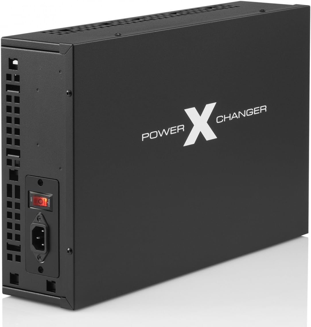 Voltage & Frequency Converter & Transformer - PowerXchanger Installer Series - Smart, Sealed, Solid-State Electronics, Continuous Power, UL, CE, FCC & IEC Standards (600W (5Amps))