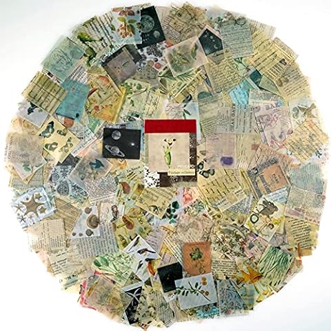 Pegatinas vintage para manualidades y scrapbooking Cover