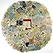 366PCS Vintage scrapbooking Papier,Retro Aufkleber,Tagebuch,Bastelarbeiten,Papier,alte Zeiten,Buchstaben,Pflanzenblatt für Bastelarbeiten und Bastelprojekte