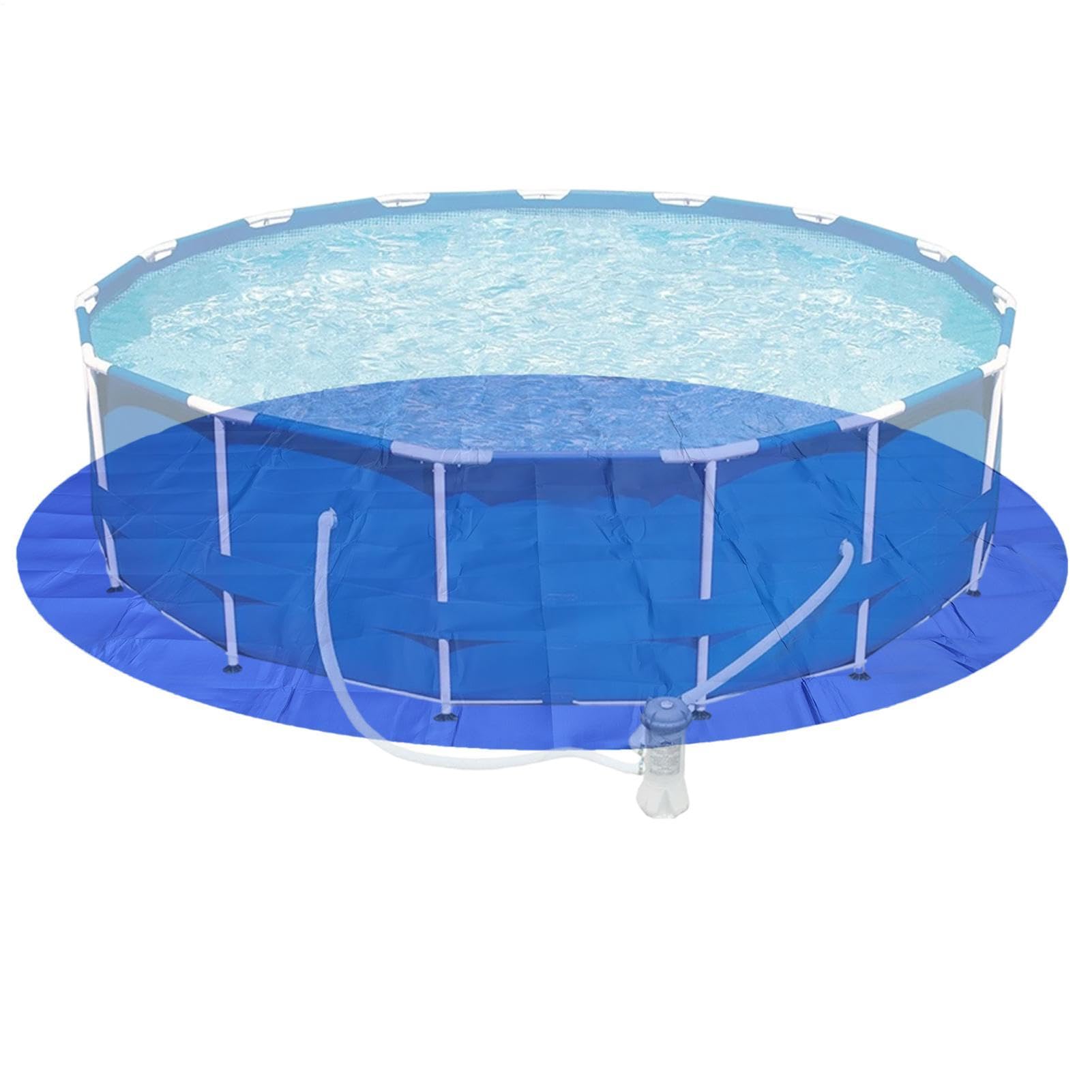 Telone Di Protezione Sotto Piscina Resistente al sole impermeabile | Tappeto Rivestimento Piscina Adatto A Camion Carico Auto Vasca Idromassaggio Centro Fitness Pales