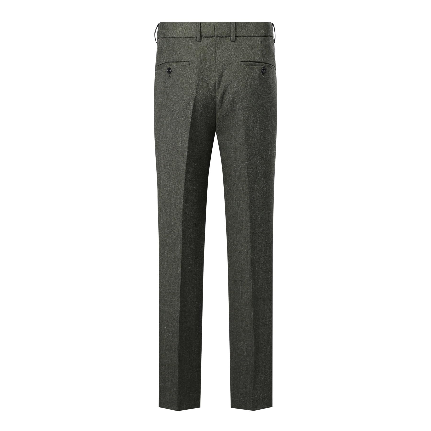 YFFUSHI Abito da Uomo 2 Pezzi Completo Doppiopetto Formale con Risvolto a Punta Giacca e Pantaloni
