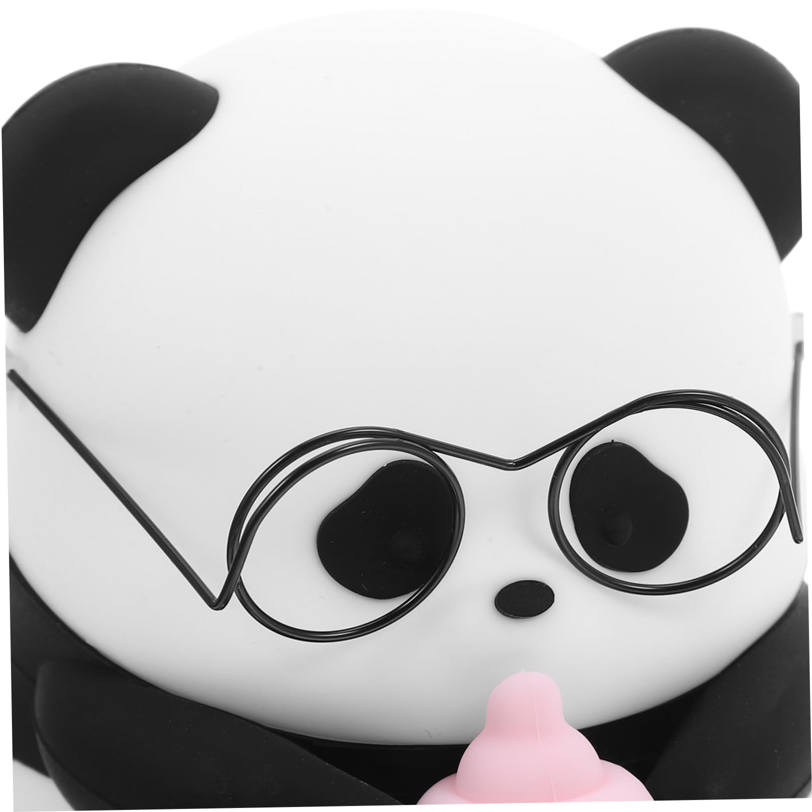 Uonlytech Lámpara Nocturna Panda de Silicona Recargable con Luz LED Regulable para Habitación Infantil y Dormitorio