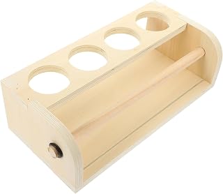BESPORTBLE Wooden Easel for Boys and Girls Desktop Paper Roll Holder Art Supply Storage Compact Drawing Accessory for Creative Projects and Crafts