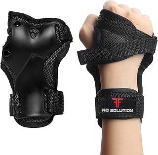 Furado Handgelenkschoner, Verstellbar Ski-Protektoren Set, Inliner Handgelenkschützer Skate Handschutz Skateboard, Handgel...