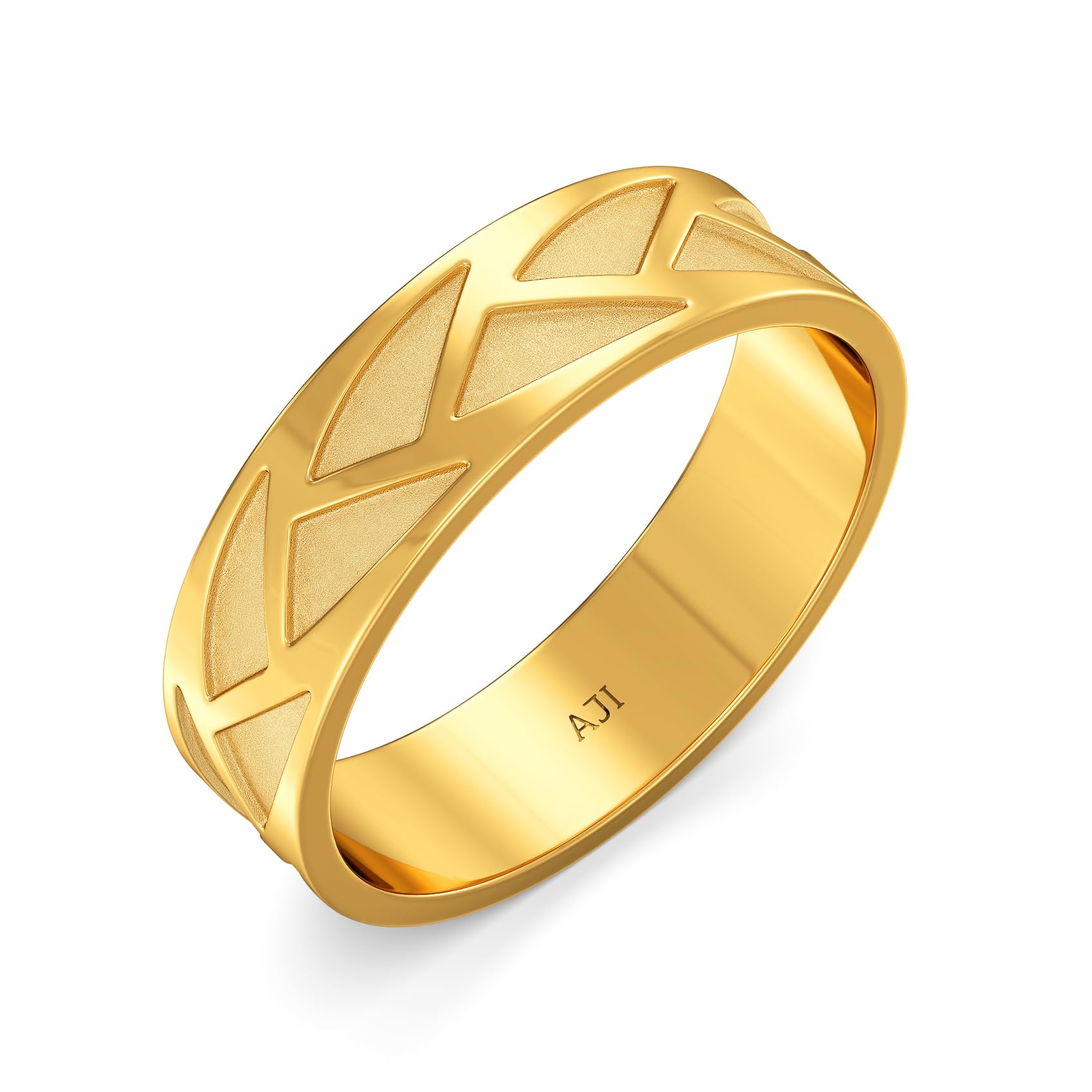 22K (916) Purity Classic Elegance Men Band For Men-image-20