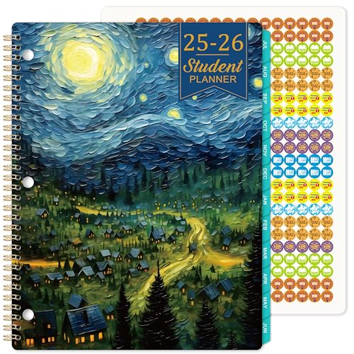 Student Planner 2025-2026 - School Planner 2025-2026, Aug. 2025 - Jun. 2026, 8.5