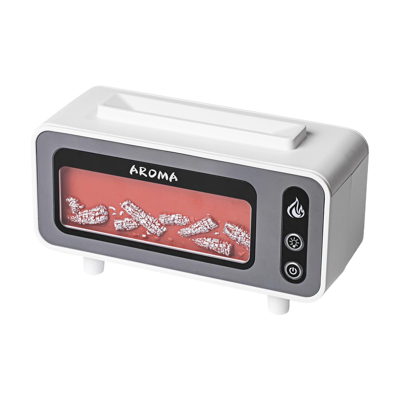 Umidificatori D'Aria Per Camera Da Silenziosa Luce Notturna LED 200 ml | Diffusore per Aromaterapia a Fiamma di Per Camera Del Neonato, Bagno, Seminterrato, Soggiorno, Auto, Yoga, Sp