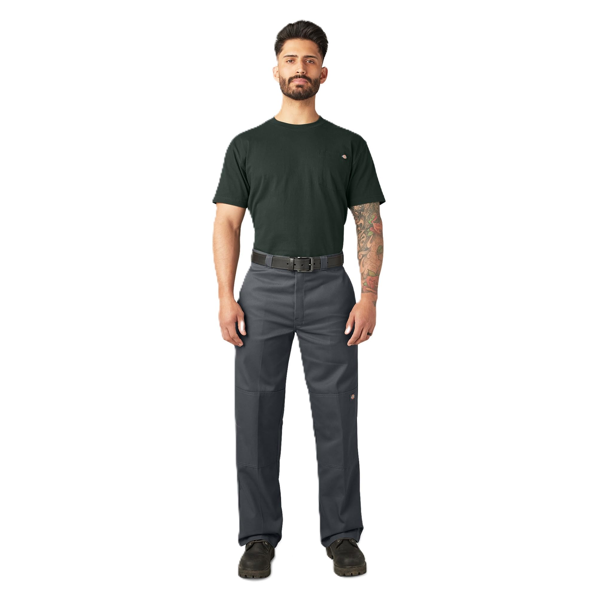 Dickies Men's 85283bk work utility pants, Charcoal, 38W 36L UK